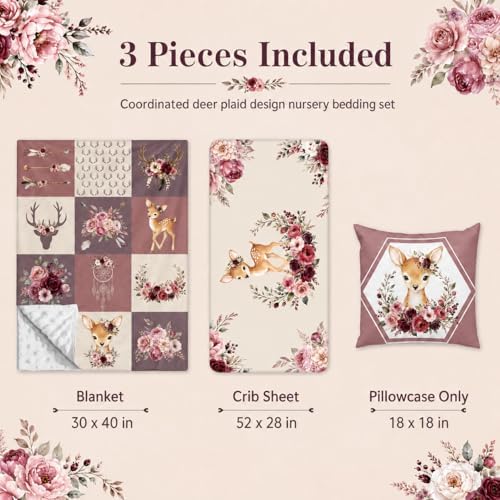 Baby Crib Bedding Set 3 Pcs - Image 3
