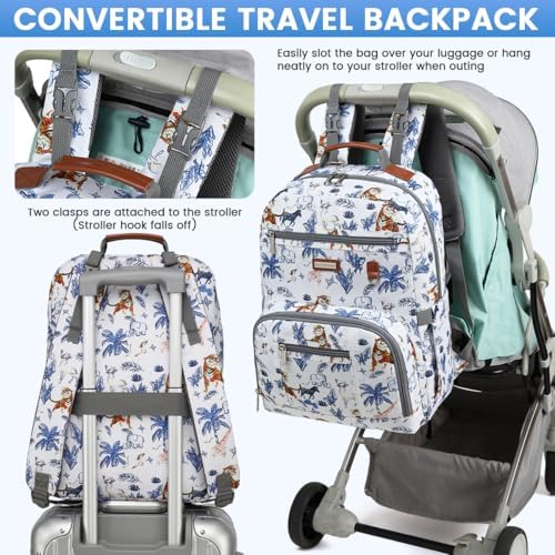 Diaper Bag Backpack, Large Baby Nappy Bags - Image 3