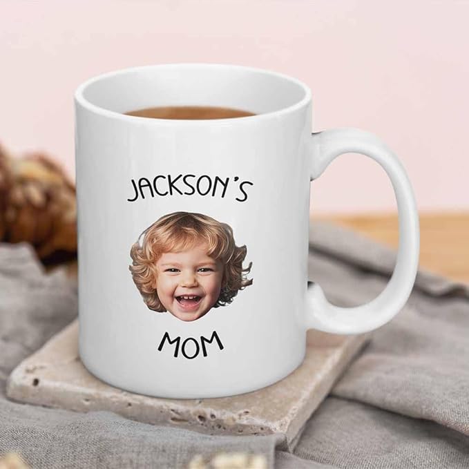 Custom Mug, Customized Photo Coffee Mug, Personalized 11 Oz Ceramic Mug with Text Photo, Taza Personalizadas for Men Women