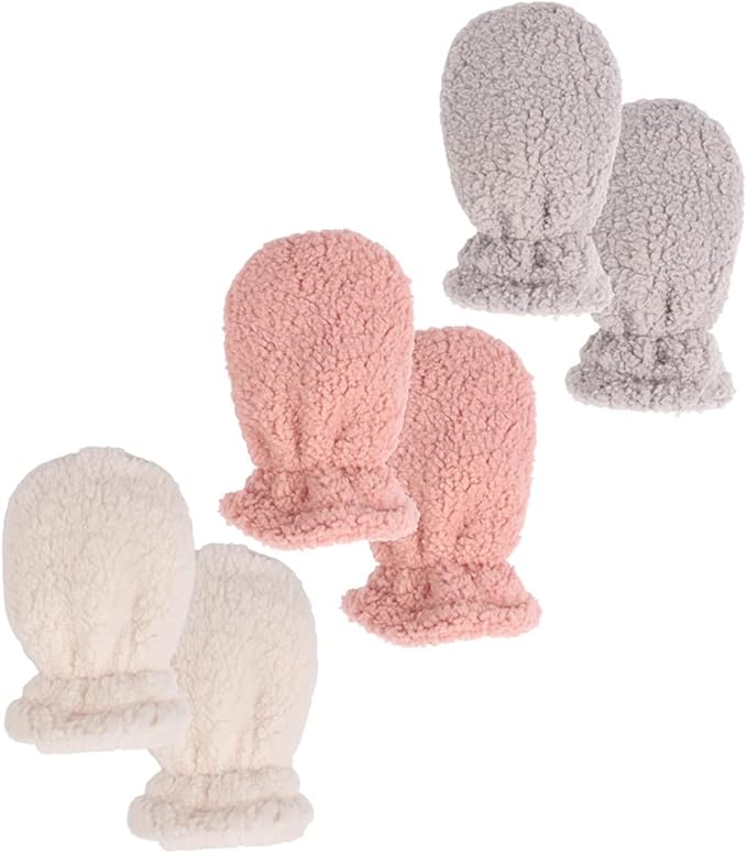 Zsedrut Baby Boys Winter Glove Warm Toddler Infant Girls Mittens Fleece Lined Gloves 1-7 Years