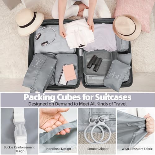 10 Pcs Set Packing Cubes - Image 4