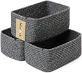 MiniArk Small Storage Baskets for Organizing | Closet Organizer Bins | Shelf by MiniArkStorageBasketsHome