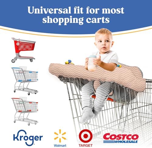 PILLANI Shopping Cart Seat for Baby, High Chair Cover for Restaurant Seat - Image 3