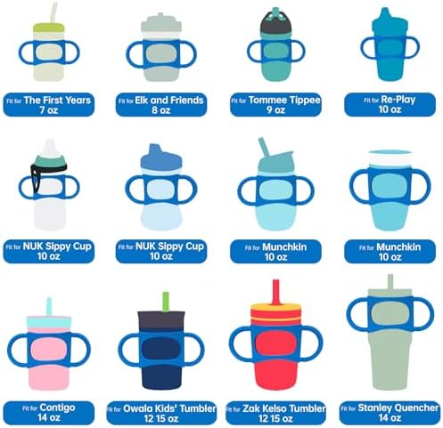 NiHome 2 Pcs Silicone Tumbler Handle - Image 2