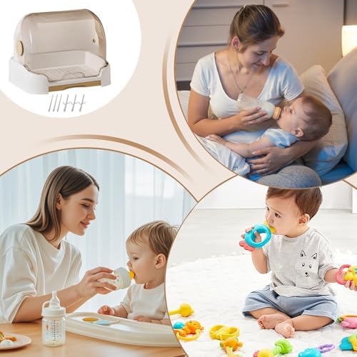 Infant Bottle Organizer Pacifier Teether Cup Cutlery Holder Case Container - Image 2