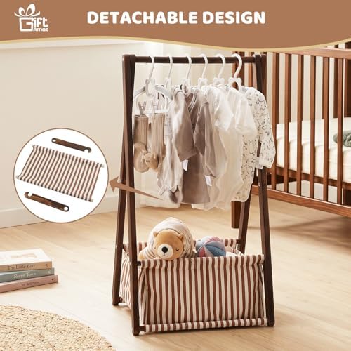 GiftAmaz Wooden Baby Shower Crate Closet - Image 4