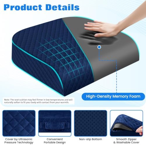 Seat Cushion, Office Chair Cushion, Chair Pad - Image 3