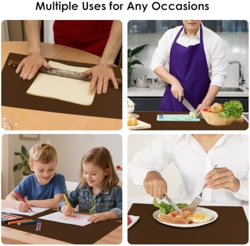 Extra Large Silicone Mat, Kitchen Counter Mat Placemats - Image 3