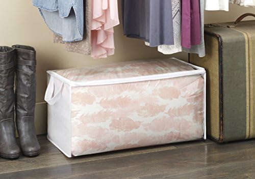 Whitmor 50L Foldable Clear Underbed Storage Bags, Thick Vinyl Closet Organizer - Image 2
