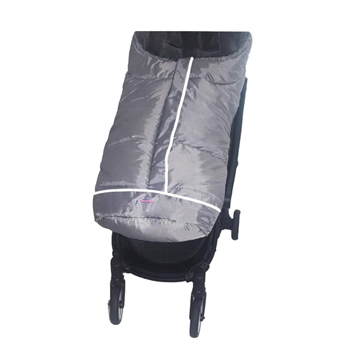 Anti-Kick Winter Water Proof Cozy Warmer Baby Footmuff Fits for Most of Strollers, Jogger, Reversible from Blanket to Sleeping Bag, Strap Position Adjustable,Safe and Practical Featurs