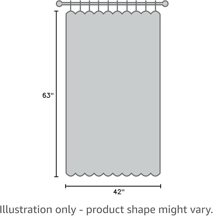MIULEE Linen Blackout Curtains and Drapes 100% Room Darken Thermal Insulated Grommet Window Panels with Coating 2 PCs W 42 x L 63 inches Dusty Blue