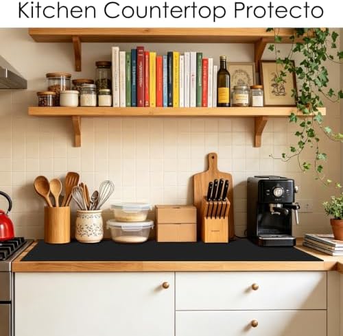Thick Extra Large Silicone Mat For Kitchen Counter 39.4"x23.6" Silicone Table - Image 3