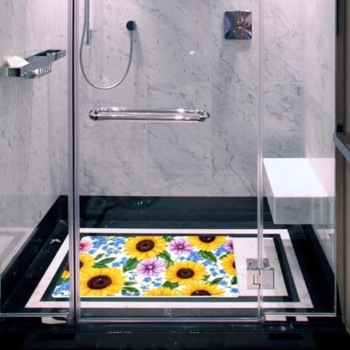 Non Slip Shower Mat Bathtub Mat 15.1x26.8 Inch, Quick Dry Bath Mat - Image 6