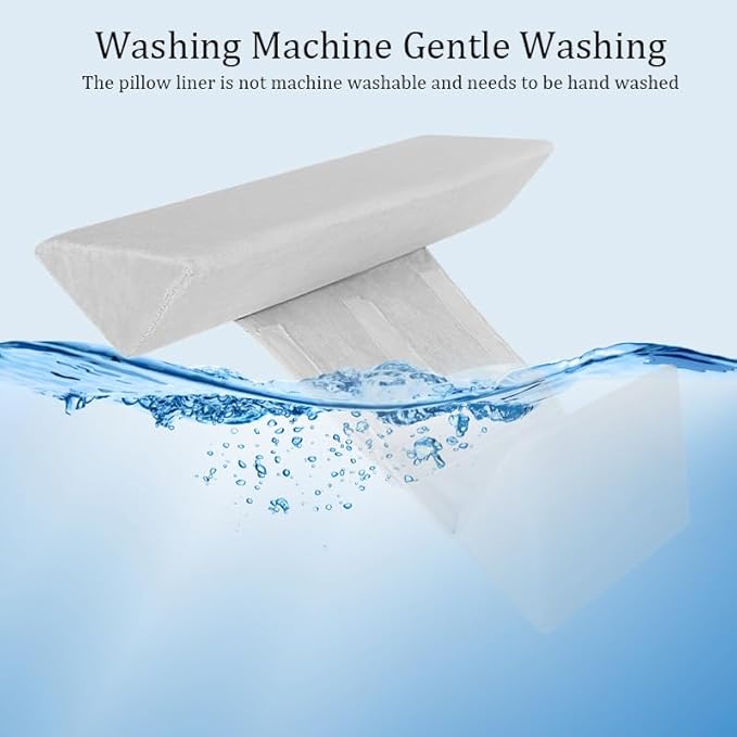 Baby Side Sleeper Weddge Adjustable Soft and Breathable Pillow,1pc-White