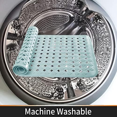 Yimobra Non Slip Bath Mat, Super Strong Suction Cups, 34.5"X15.5"Long Tub Mat - Image 6