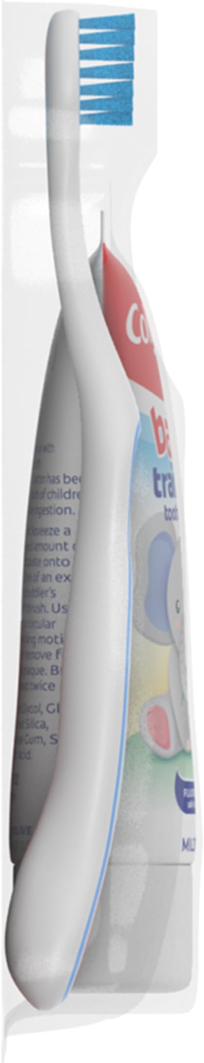 Colgate Baby Training Toothpaste and Toothbrush Kit, Mild Fruit Flavor Set for Ages 3-24 Months (Pack of 2)