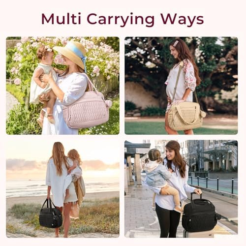 Telena Tote Diaper Bags, Travel Crossbody Large Capacity Hospital Bag - Image 2