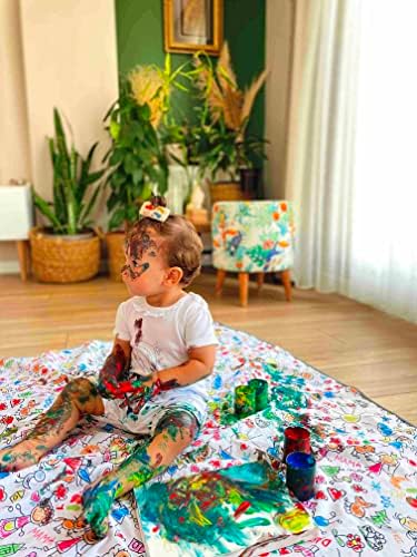 Waterproof High Chair Splat Mat – Machine Washable Floor & Table Protector - Image 5