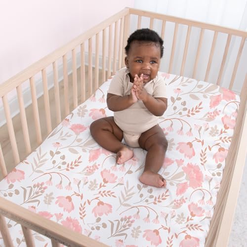 The Peanutshell 4-Pack Fitted Crib Sheet Set - Image 5