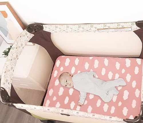 4-Pack Fitted Pack and Play Sheets - Image 2