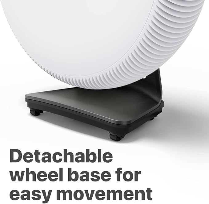 IQAir Atem X - 2-Pack - Smart Air Purifier for Large Room up to 3300 sq. ft., WiFi App Control, HyperHEPA Filters Viruses, Bacteria, Allergies, Asthma, Mold, Pets, Dust, Odor; Made in Germany