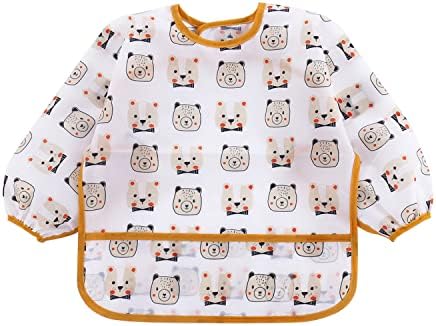 PandaEar 5 Pack Long Sleeve Bibs - Image 5