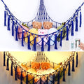 Stuffed Animal Hammock, 55in Storage Macrame Hammock by KrislaitbyAmbienceGlobal