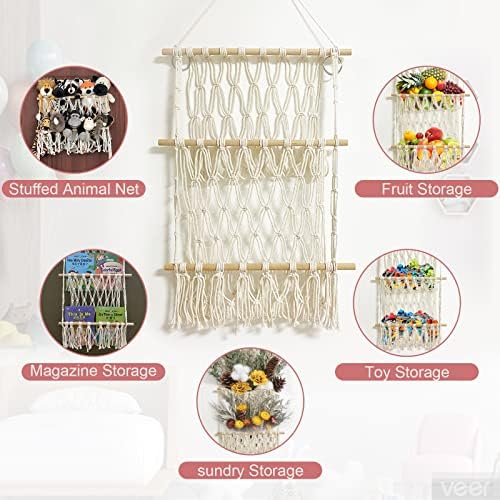 Stuffed Animal Net or Hammock Large Corner Wall Hanging - Image 4