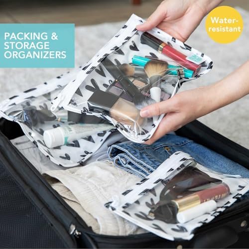 Bumkins Travel Bag, TSA Approved Pouch, Zip Bag, Quart Size Airline Compliant - Image 2