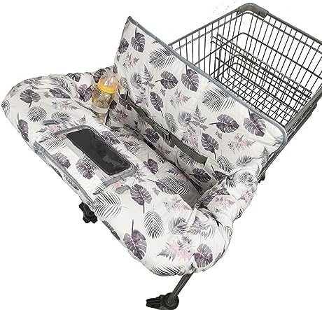RHYDEER Shopping cart Cover for Baby, 2 in 1 high Chair Cover, roll in and go by RHYDEER