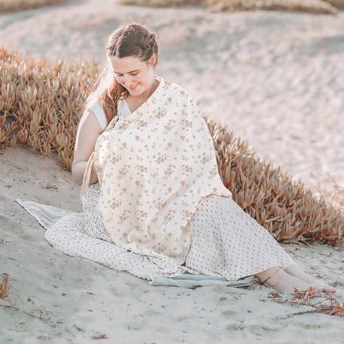 Konssy Muslin Nursing Cover Up for Breastfeeding - Image 5