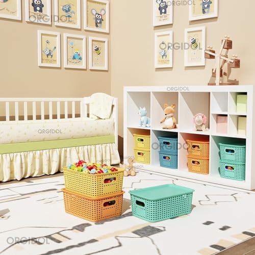 ORGIDOL Plastic Storage Basket - Image 3