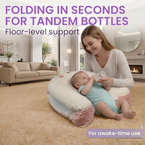 Infant Support Pillow with Adjustable Side Panels - Image 3