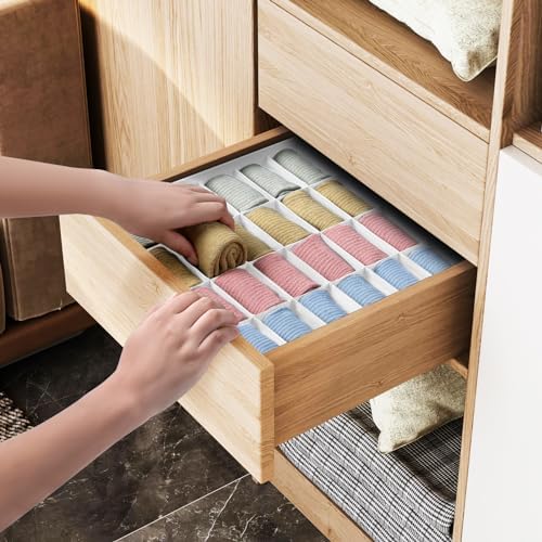 joyoldelf Sock Organizer Drawer Organizer - Image 5