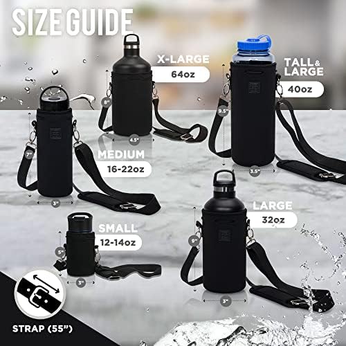 Made Easy Kit Neoprene Water Bottle Carrier Holder - Image 3