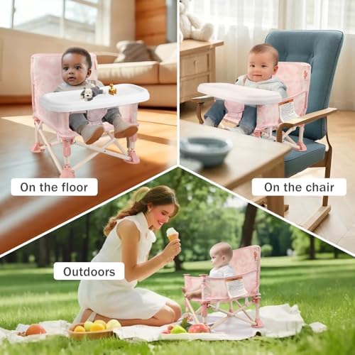 Tiny Marvels 3-in-1 Baby Chair, Portable & Foldable - Image 5