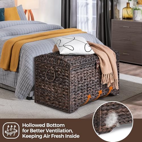 178L Handwoven Wicker Storage Basket - Image 3