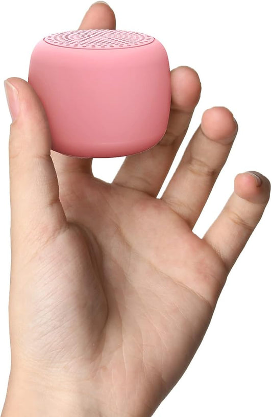 Babelio White Noise Sound Machine for Adults Kids Baby, Mini, 15 Non-looping Sounds, Timer, Memory Function, Easy to Pocket and Travel Pink