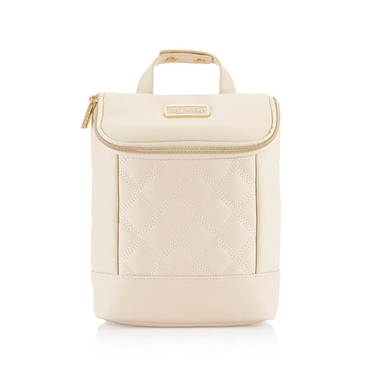 Itzy Ritzy Insulated Bottle Bag – Keeps Bottles Warm or Cool - Holds 3 Bottles & Features Interior Pocket for Ice Pack (Not Included), Milk & Honey