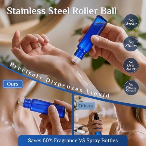 PrettyCare 6 pcs, 10 ml Roller Bottles - Image 4