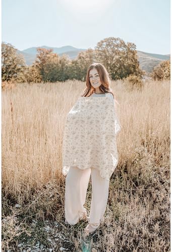 Konssy Muslin Nursing Cover Up for Breastfeeding - Image 4