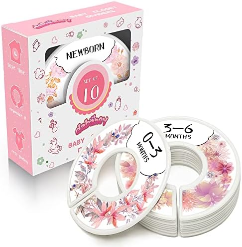 Baby Closet Size Dividers for Clothes by Dabancy