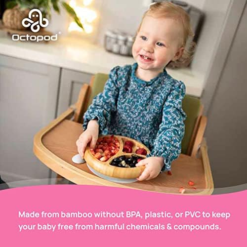 Abiie Octopod Bamboo Dish & Spoon - Image 4
