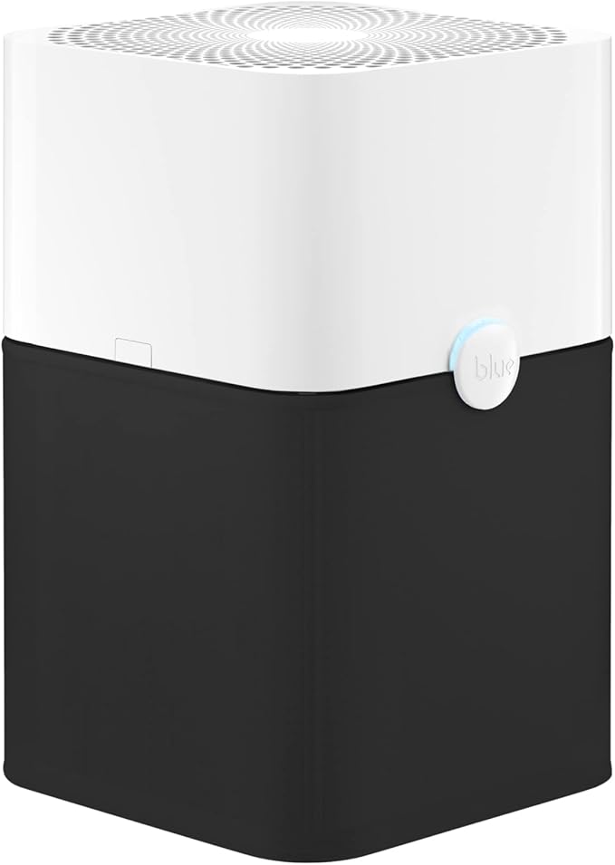 BLUEAIR Air Purifier Large Room, Air Cleaner for Dust Pet Dander Smoke Mold Pollen Bacteria Allergen, Odor Removal, for Home Bedroom Living Room, Washable Pre Filter, HEPASilent, Blue 211+ (Non-Auto)