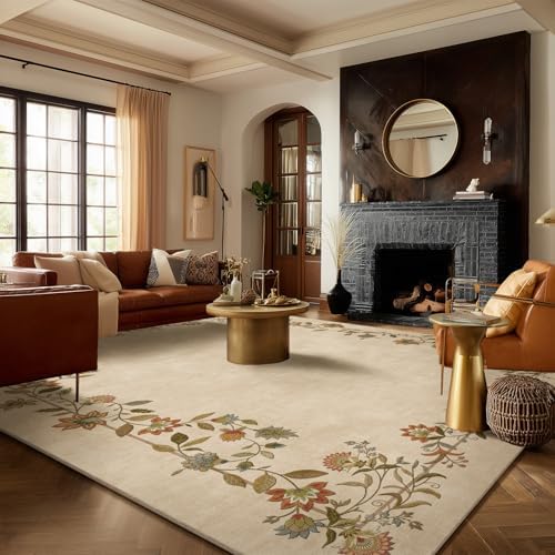 10x12 Area Rug Living Room: Washable Bedroom Rug Non Slip Soft Large Carpet by palohom