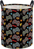 ESSME Kids Laundry Basket, Game Hamper Collapsible Canvas Waterproof Storage Bin by ESSME