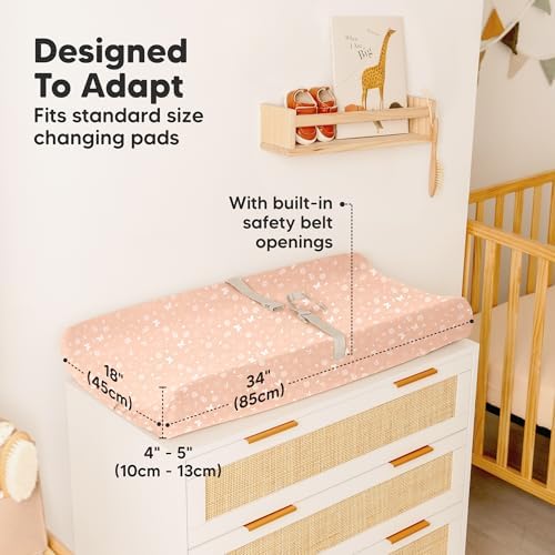 2-Pack Organic Changing Pad Covers - Image 4