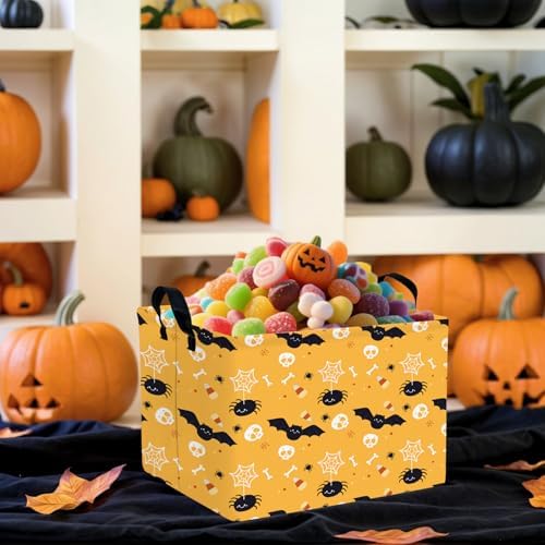 Halloween Basket Gift Cute Pumpkin Ghost Parties Decor Kid Trick or Treat Basket - Image 6