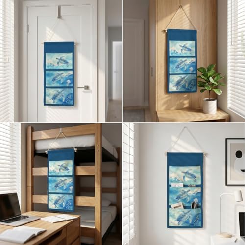 IAXIC Canvas Wall Hanging Organizer - Image 5