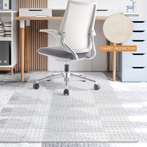 KMAT Office Chair Mat for Carpet, Computer Desk Mat - Image 6